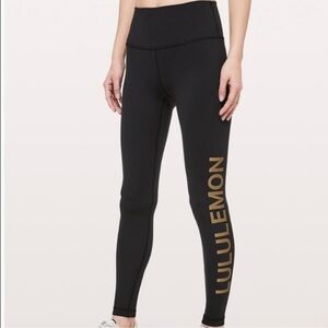 Lululemon Wunder Under High Rise Leggings